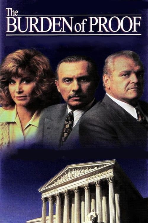 Cartel de La carga de la prueba