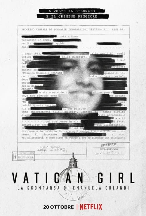Cartel de Vatican Girl: la desaparición de Emanuela Orlandi